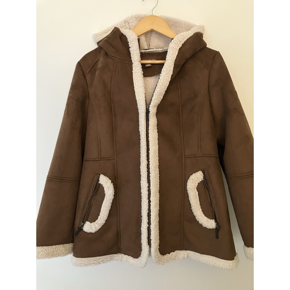 Koolaburra By UGG Faux Fur  Lined Women's Jacket Size Large Cozycore